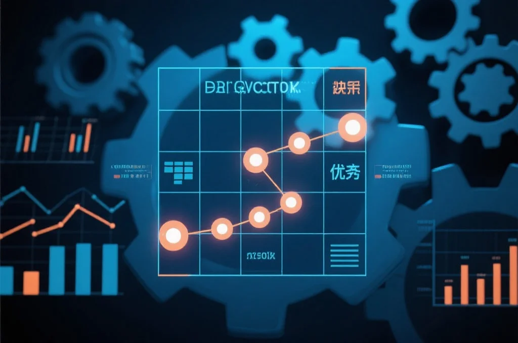 决策矩阵优化示意图